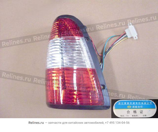 RR combination lamp assy RH(zhejiang red