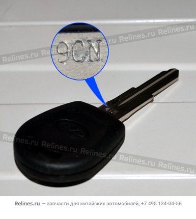 Ключ выкидной (без кнопочной части) (M11,M12) - M12-9CN6105310