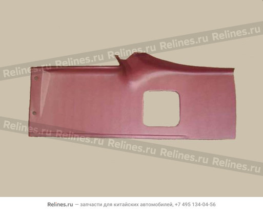 RR pillar trim panel RH(red) - 540202***1-0110