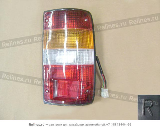 RR combination lamp assy RH(4 section)