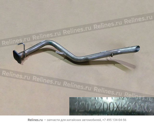 RR section assy-exhaust pipe - 12032***00XC