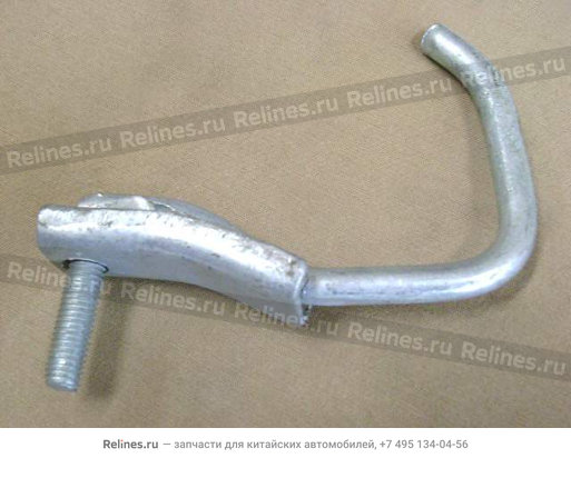 Hook-muffler clamp