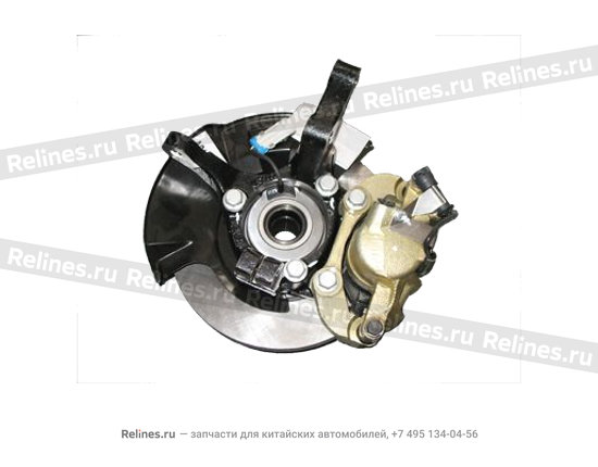 FR steering joint LH assy&disc brake assy - A21-3***07AB