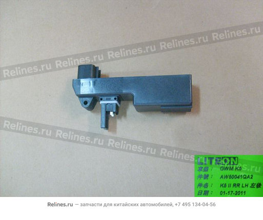 Proximity protection module-rr door LH - 6204101-K80