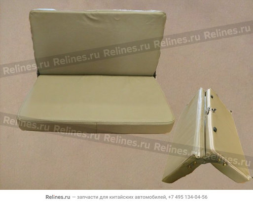 RR seat assy(leather flat roof xincheng) - 7050010-***B1-0312