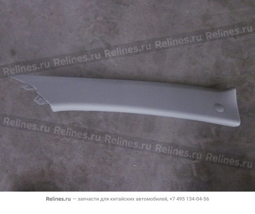RF pillar upper trim(curtain air bag) - 106800***00433