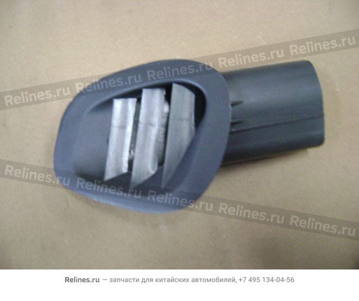 UPR air vent-instrument panel RH(gray)