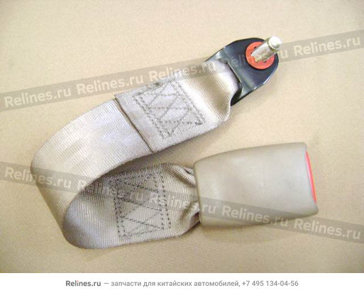 Buckle assy safety belt middle row - 5813110-***B1-0312
