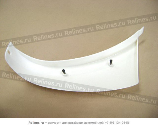 End cover-fr fender flares LH(not painte