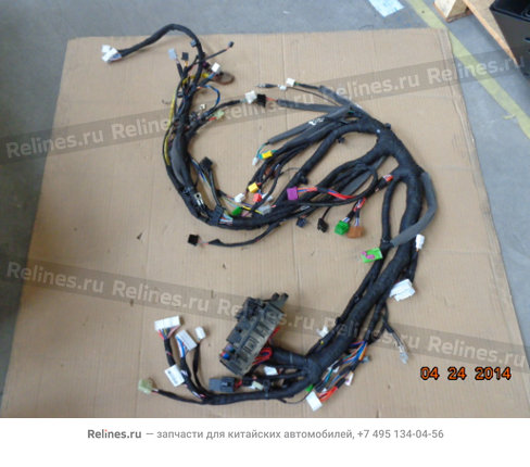 Жгут проводов приборной панели (MT,2-airbag,auto a/c,anti-nip,CAN,after 2013.02.26)