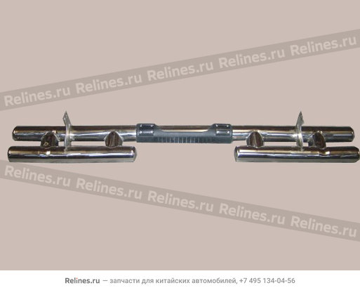 RR bumper assy(01 w/radar sensor socket) - 2804010-D43-D1