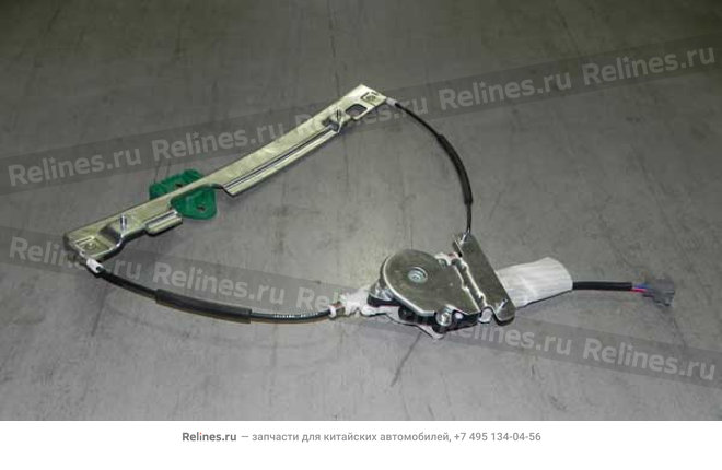Glass regulator-fr door LH - A15-6***10EA
