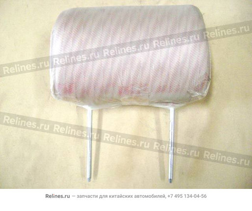 Headrest assy-fr seat(red cloth)