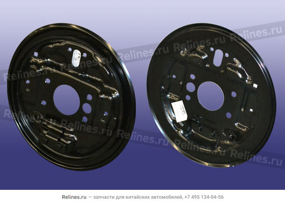 RR brake bottom plate-lh - J11-6***02011