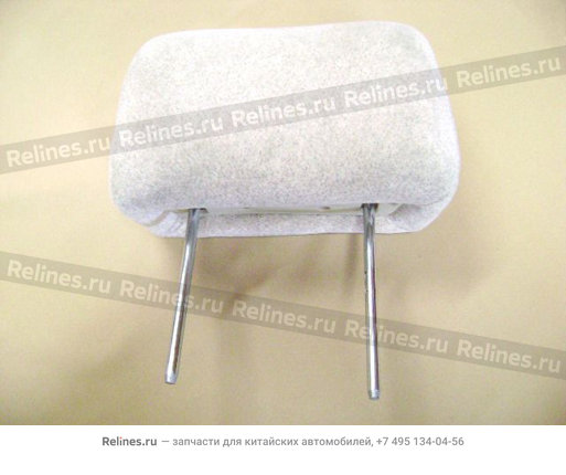Headrest assy(04 brown cloth)