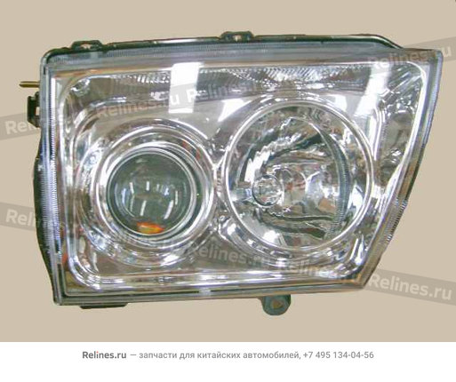 Headlamp assy LH(04 elec regulate lamp)
