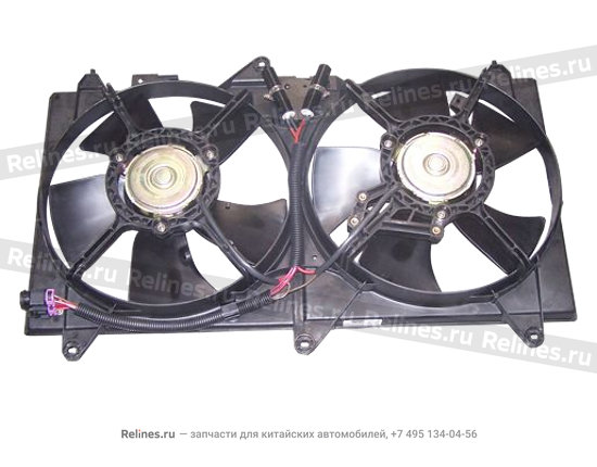 Вентилятор радиатора охлаждения двигателя (для 2.0) - B11-1***10NA