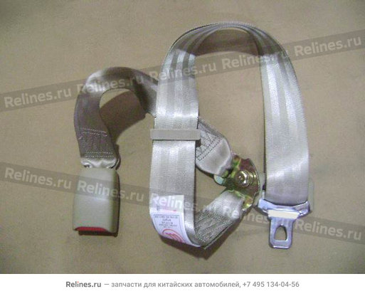 Buckle assy right side safety belt middl - 581312***1-0312