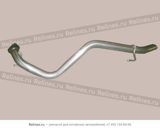 RR section assy-exhaust pipe