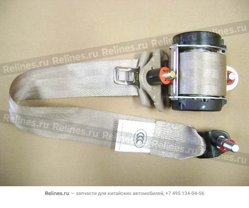 Middle seat belt assy