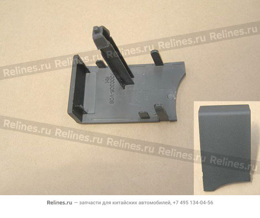RR bolt cover-mid One seat RH