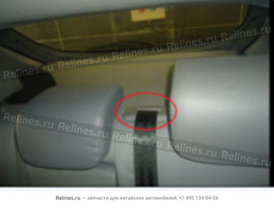 Safety belt guide plate - 101802***00432