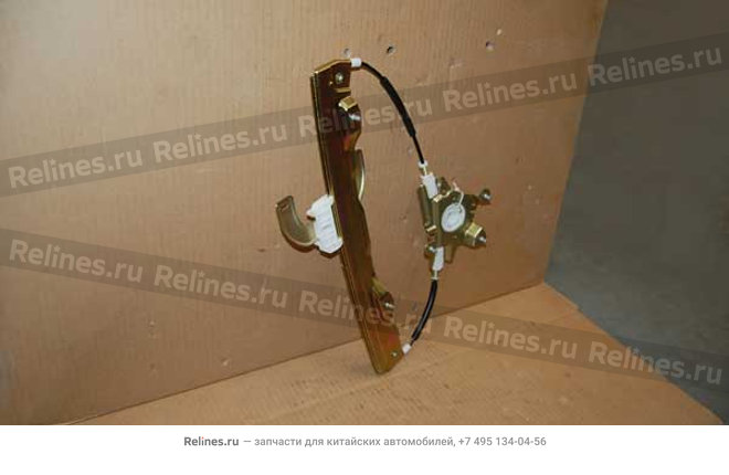 Glass regulator bracket-rr door LH