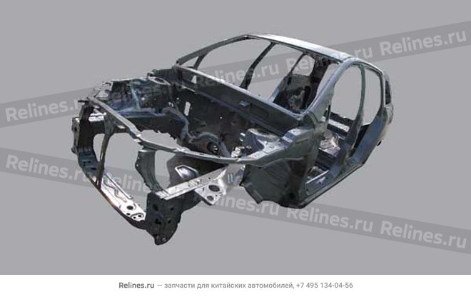 Vehicle body frame