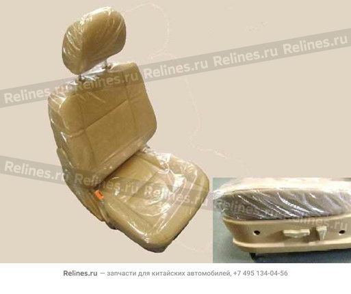 FR seat assy LH(elec leather heat) - 68001***00-C2