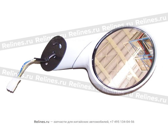 Mirror assy - rearview electromotion outer LH - S11-8FE***010BA-D