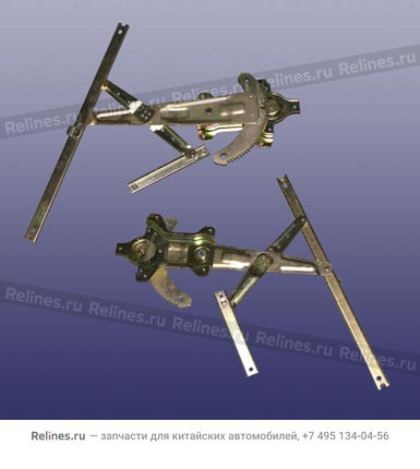 Glass regulator bracket-rr door RH - S21-BJ***112DB