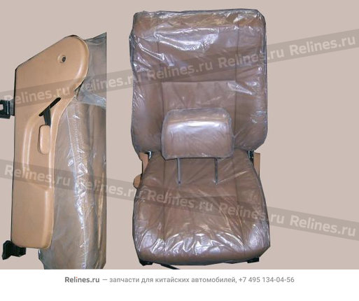 FR seat assy RH(F1 leather) - 6900010-***F1-0315