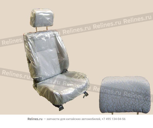 FR seat assy LH(cloth gray) - 680001***6-1214