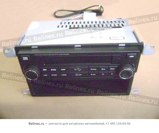 Radio&cassette player assy