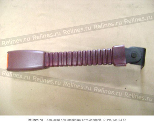 Seat belt buckle assy(red)