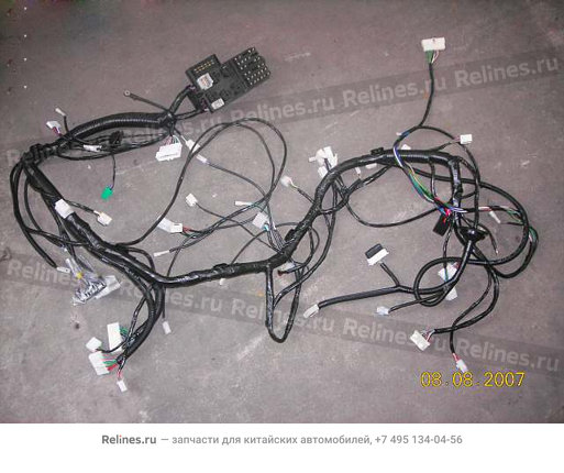 Inst panel&console harness assy