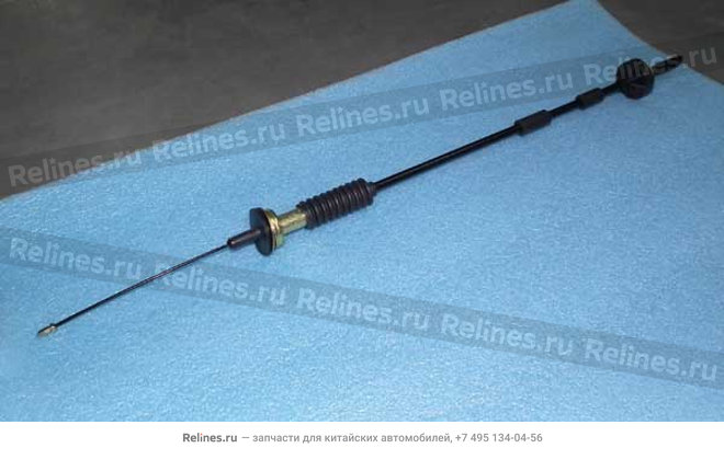 Bracket-clutch cable