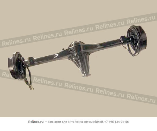 RR axle assy(FR parking brake) - 24000***18-A1
