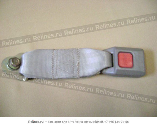 Seat belt buckle RR(03 light coff) - 581106***0-0314