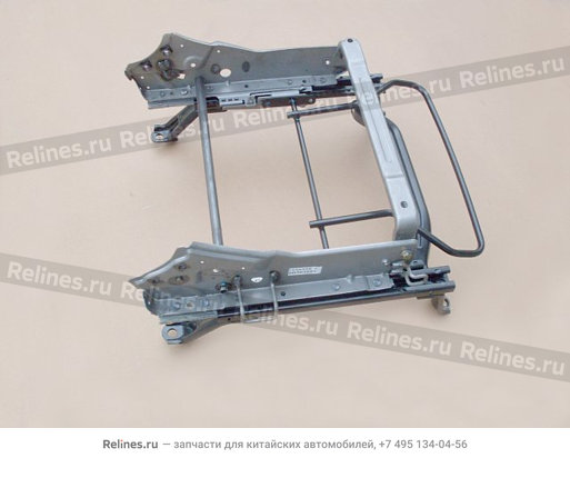 Manual seat track assy-two direction