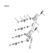Запчасти Geely Emgrand GT Поколение I (2015)  — Система впрыска (JLD-4G24) — схема