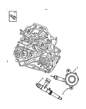 Выжимной подшипник сцепления (BJ6) Geely GS — схема