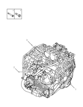 Запчасти Geely Coolray Поколение I (2018)  — Автоматическая коробка передач (АКПП) — схема