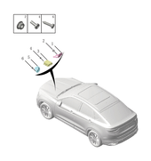 Запчасти Geely Tugella Поколение I — рестайлинг (2022)  — Интеллектуальная мобильность (умный автомобиль) — схема