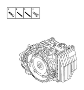Крепления коробки передач Geely Emgrand GT — схема