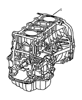 Блок цилиндров (JLD-4G24) Geely Emgrand GT — схема