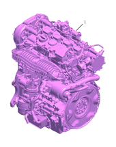 Двигатель в сборе (JLH-4G20TDB-B27、8AT) Geely Monjaro — схема