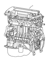 Запчасти Geely Emgrand 7 Поколение II — рестайлинг (2016)  — Двигатель (JLC-4G18) — схема