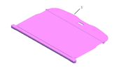 Обшивка багажного отсека (багажника) (GK&GF) Geely Monjaro — схема
