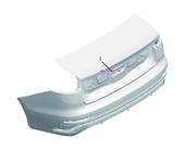 Запчасти Geely Emgrand 7 Поколение IV (2021)  — Проводка задней части кузова (датчика парковки, фар) — схема